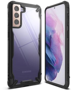 Ringke Fusion X Panzer Handyhülle Case Samsung Galaxy S21+ Plus schwarz